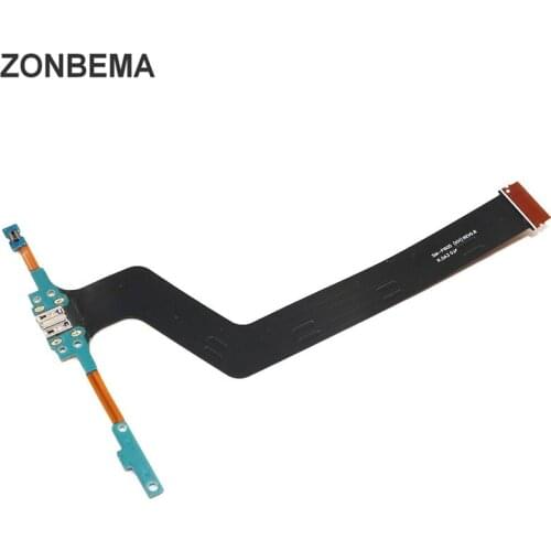 ZONBEMA 50PCS For Samsung Galaxy Note 10.1 P600 P601 P605 Tab Pro 10.1 T520 T525 USB Charger Dock Connector Charging Port Flex