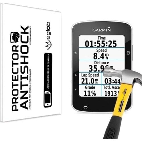 Screen protector Anti-Shock Anti-scratch Anti-Shatter compatible with Garmin Edge 520