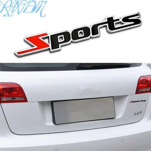 1pcs Car Styling Sport Stickers For Chrysler Aspen Pacifica PT Cruiser Sebring Town Country Accessories