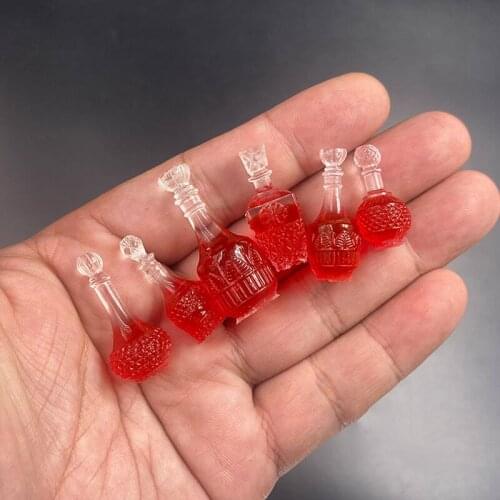 6pcs/set 1/6 Scale Mini Foreign Wine Bottles Models for 12''Figures DIY Accessories