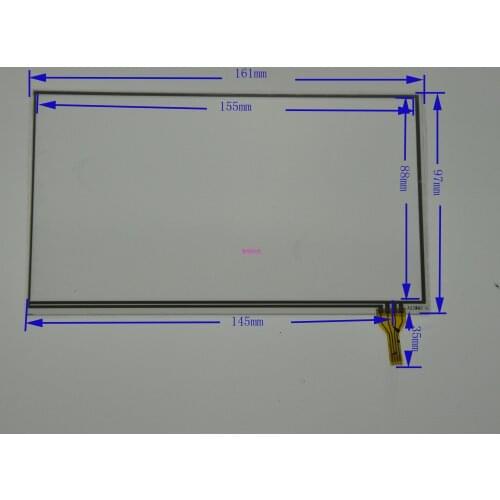 7-inch four-wire 166*97MM compatible for Onda VX610A VX610+ touch screen original package number A2286E-G TM070RBH01