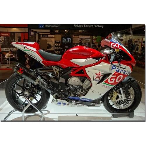 Agusta F3 Super Motorcycle Picture Wall Art Poster Canvas Prints Painting for Living Room Decor