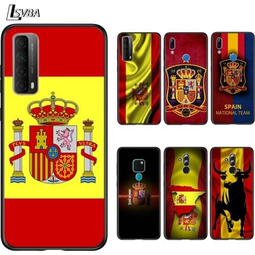 Spain Spanish flag For Huawei Mate 40 RS 30 20 20X 10 P Smart 2021 2020 Z S Pro Plus Lite 2019 2018 Phone Case
