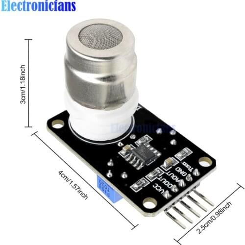MG811 Carbon Dioxide Sensor CO2 Sensor Gas Sensor Module Detector Analog Signal Output Module
