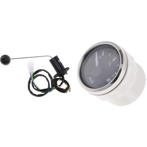 Fuel Level Sender Sending Unit,52mm 2 Inch Black Digital Electrical Fuel Level Gauge