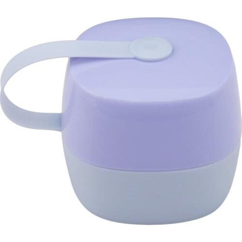 Newborn Baby Pacifier Holder Portable Baby Infant Kids Pacifier Nipple Cradle Case Holder Travel 3 Colors Storage Box