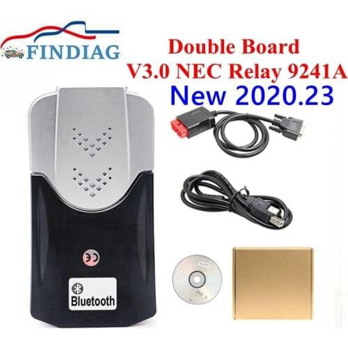 V3.0 DS150 Multidiag Pro+ VD150 OBD2 Diagnostic Scanner 2017 R3 Free Keygen Double PCB NEC Relay 9241A Bluetooth-Compatible USB