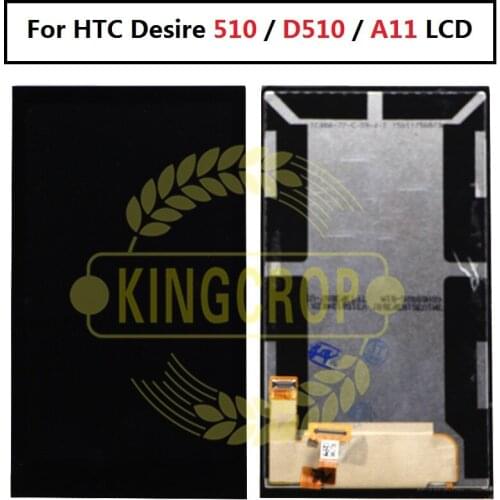 For HTC Desire 510 D510 Full LCD Display Panel Screen Module + Black Touch Screen Digitizer Sensor Glass Assembly