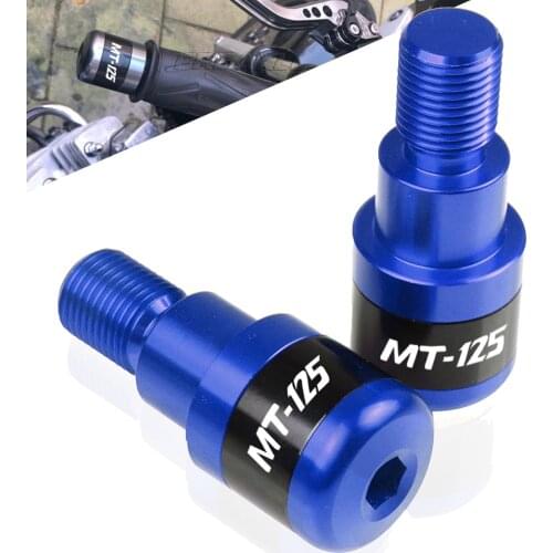 For Yamaha MT-125 MT125 2014-2019 2020 2018 2017 2016 2015 Motorcycle Accessories Handlebar Handle Grips End Hand Bar End Cap
