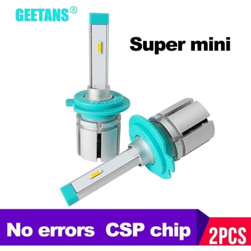 GEETANS Car Lights LED H7 H11 LED Lamp for Car Headlight Bulbs H4 H1 12000LM 12V H8 H9 9005 9006 HB3 HB4 Turbo H7 LED Bulbs CJ