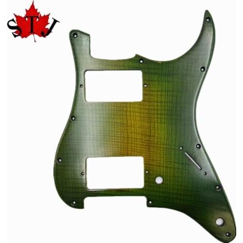 Good material Maple wood STRAT GUITAR Pickguard HH