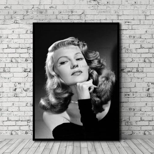 Painting Rita Hayworth Wall Art Hd Sexy Lady Dance Gift Printed Poster Modular Canvas Home Decoration Pictures for Living Room