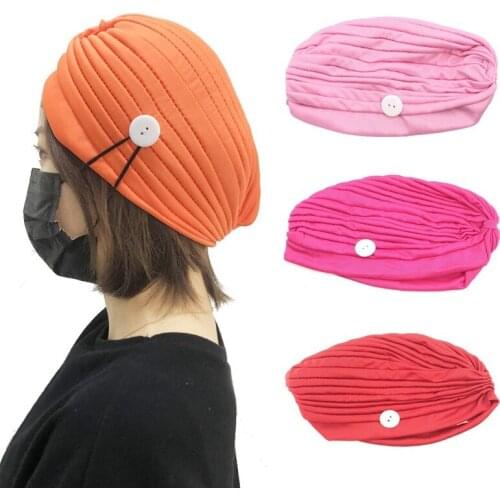 Hot Sell Headwear Fashion Women Headband Sports Fitness Hair Cap New Style Indian Hair Hat For Other Hair Accessories