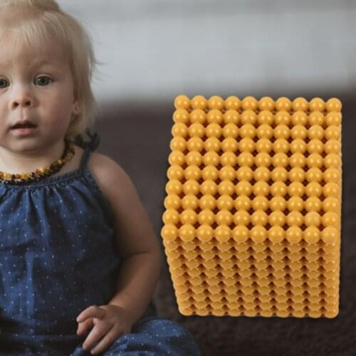 Math Beads Materials Decimal System Bank Game Mathematics Manipulative Toy Teaching Aids Math Learning Tools Age 3-7