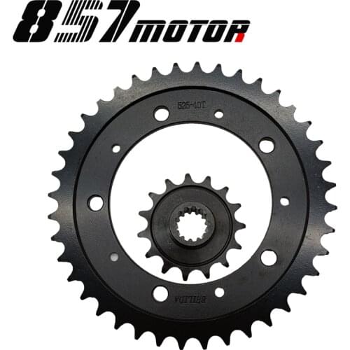 Motorcycle Front And Rear Gear Sprocket Chain Disc Wheel Kit For Honda CBR400 NC29 CBR400RR