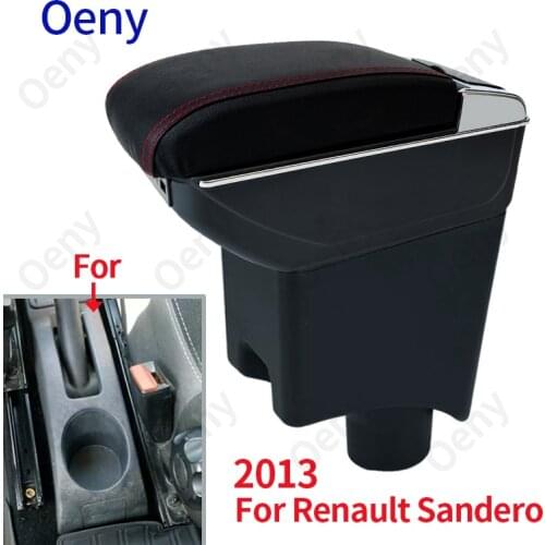For Renault Sandero Logan 2 Armrest For Nissan Almera G15 Car Armrest box For Lada LARGUS Storage box car accessories Interior