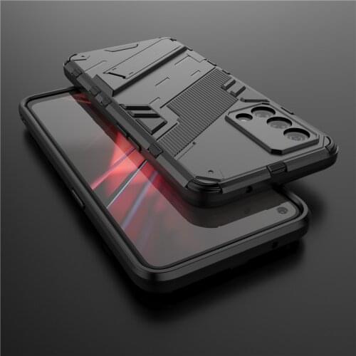 For Oppo K9 Case Cover Shockproof Bumper Bracket Stand Holder Full Protect Armor Back Cover For Oppo K9 Phone Case For Oppo K9