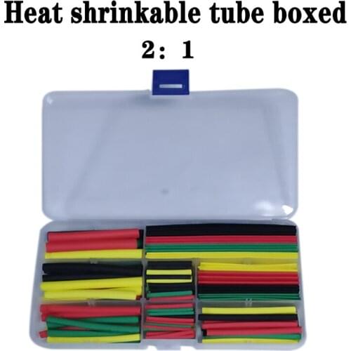 2:1 Heat shrinkable pipe cable protection wire protector wiring insulated wire protection fishing fittings shrink tubing