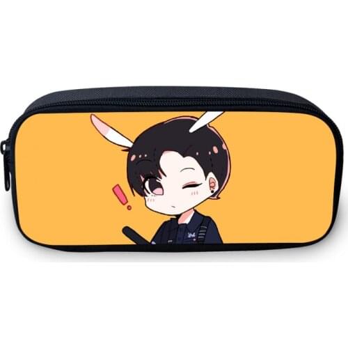 VEEVANV Design Women Wallet Cartoon Printing Pencil Case Girls School Pencil Purse Cartoon Image Children Wallet Pen Bag