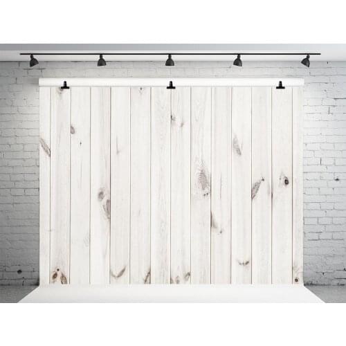 VinylBDS White Wood Photography Background Retro Children Backgrounds For Photo Studio Seamless Washable Sfondi Studio