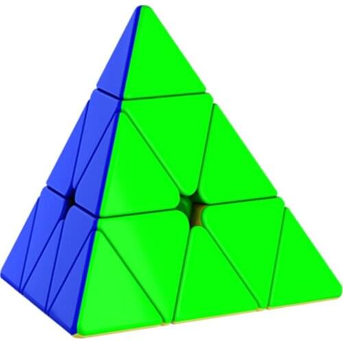 Yongjun YJ Yulong Pyramid 2M Jinzita Magnetic Magic Cube Puzzle Professional triangle speed cubo magico Educational Toys