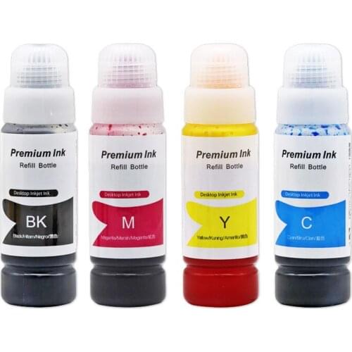 Refill Dye Ink For Epson EcoTank L6170 L6160 L6190 L4150 L4160 L3150 L3110 Printer Ink Series EcoTank Ink Bottles
