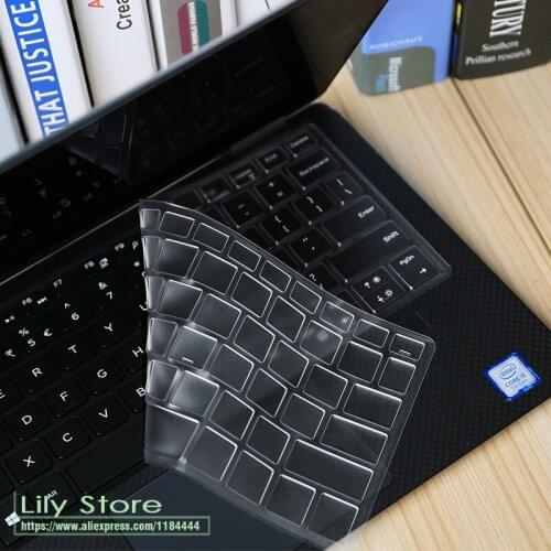 13.3 inch laptop keyboard cover Protector for Dell xps 13 9365 9370 XPS 13-9365 13.3'' 13-9370 2-in-1 Laptop 2017 Version