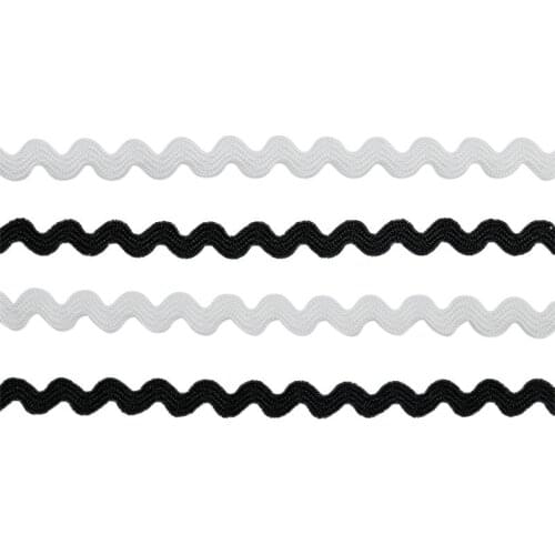 3mm knited wide webbing beach pants wave knitting Shoe Laces Lace retro vintage Shoelace Shoestrings 2 Colors