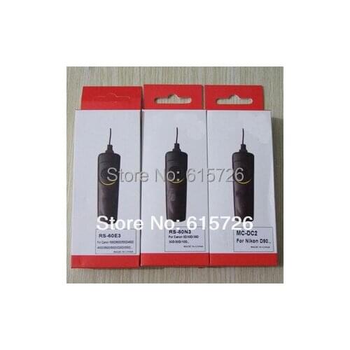 5pcs/lot MC-DC2 Remote Shutter Release Control cord for D90 D5000 D5100 D7100 D5200 D3200 Camera Jecksion