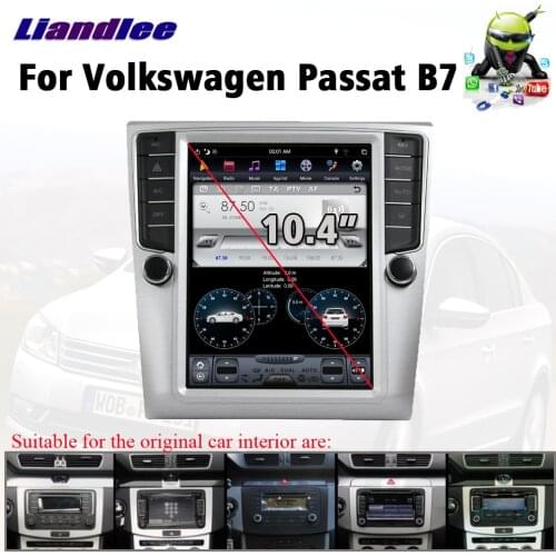 Car Multimedia Player For VW Passat B7/Magotan/Variant 2009-2016 Android Radio GPS Navigation System Vertical Screen