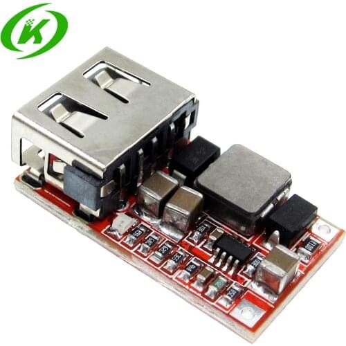 DC 6-24V 12V/24v to 5V USB Output Charger Step Down Power Module Mini DC-DC Step Up Boost Module Power Adjustable Buck Converter