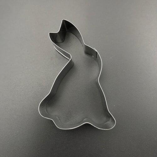 Standing Rabbit Shaped Stainless Steel Biscuit Cookie Cutters DIY Stainless Steel Cake Mold Kitchen Bakeware Tool Baking Mold