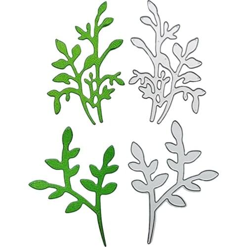 Leaves Shape Craft Cut Die Scrapbook Diy Handmade Album Paper Card Decoration Embossed Metal Cutting Dies