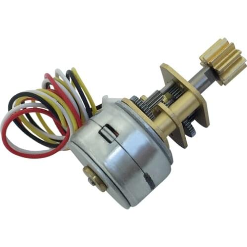 GM15BYS stepper motor micro stepper motor 2 phase 4 wire stepper motor high torque high precision 1:100