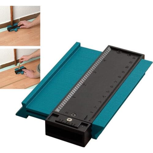 Plastic Gauge Contour Profile Copy Gauge Duplicator Standard 5 Width Wood Marking Tool Tiling Laminate Tiles General Tools