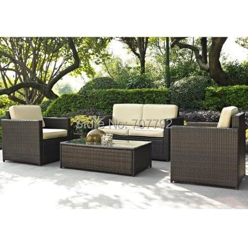 4 pcs Madrid Outdoor wicker sofa set