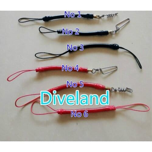 Brand New Spearfishing Accessories 12cm Shockcord Rubber Bungee 10mm with Swivel/Snap for Speargun Shooting Line Copper Swivel