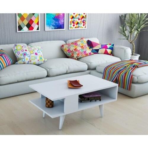 New Modern Cantek Drop Medium Coffee table White coffe table table basse