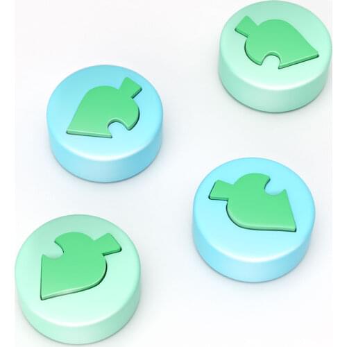 OIVO Silicone Leaf Joystick Thumb Grip for Nintend Switch/Lite Joy pad 4 PCS Stick Grip Key Case Analog Caps