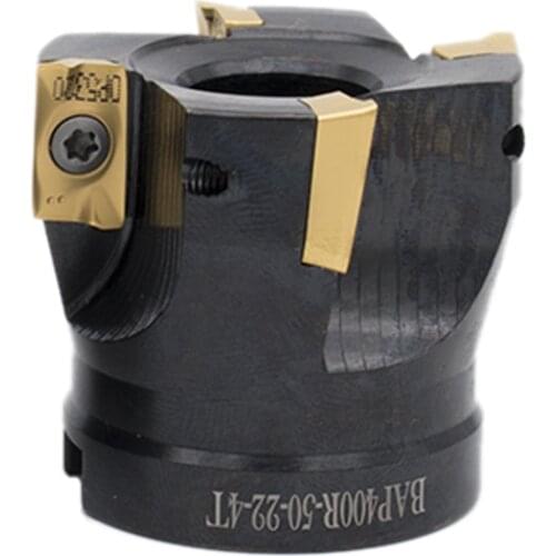 OYYU Black BAP 300R 400R Milling Cutter Head High Quality Mill Cutting APMT1135 APMT1604 Carbide Inserts BAP300R/400R 1pcs