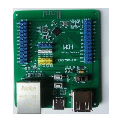 CH579 Development Board Evaluation Board Bluetooth Ble4.2 Ethernet USB Device / Host