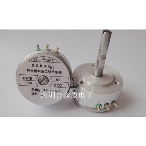 Precision potentiometer conductive plastic potentiometer angle displacement sensor life of 50 million times switch
