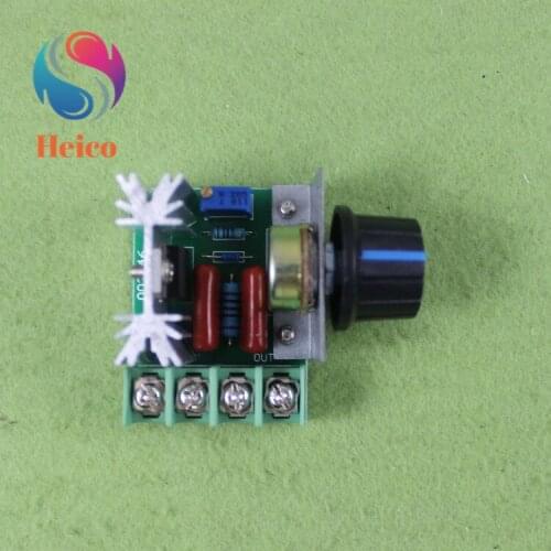 High Power 2000W SCR Voltage Regulator Dimming Dimmers Motor Speed Controller Thermostat Electronic Voltage Regulator Module