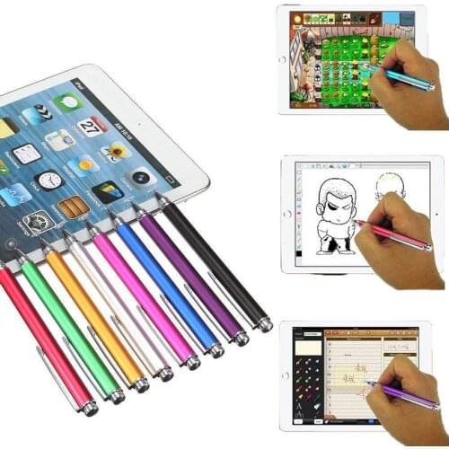 For Android iPad Smart Phones Fine Point Round Thin Tip Capacitive Stylus Pen For Smart Phones Android iPad