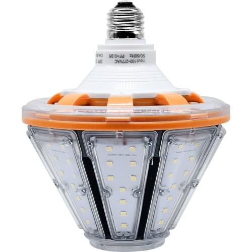 30W LED Corn Light Bulb Lamp Post 4200lm 5000K Cool White E26 Base for Post Top Wall Lantern High Bay Warehouse Garage Canopy