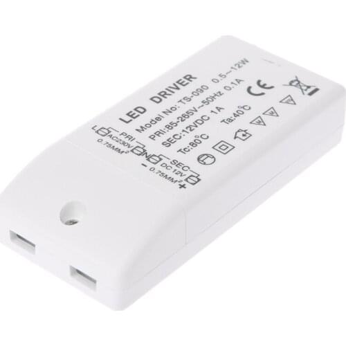 YAM AC 85-265V To DC 12V 12W LED Driver Power Supply Transformer For MR11 MR16 Bulb