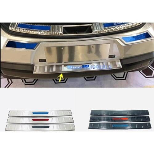 Car Back Rear Threshold Pedal Trunk Styling Tailgate Cover Stick Trim Panel 1pcs For Lexus UX 200H 250H 260H 2019 2020