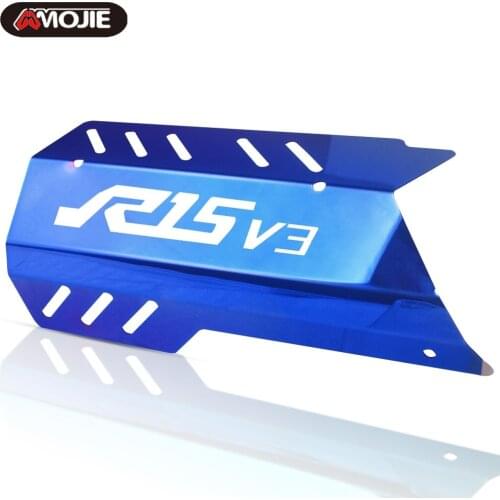 Motorcycle Muffler Pipe Exhaust Heat Shield Cover Guard Muffler Covers Protector For Yamaha R15 V3 2017 2018 2019 2020 MT-15