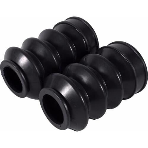 1 Pair 39mm Rubber Fork Cover Car Motorcycle Gaiters Gators Boots For Sportster Dyna FX XL 883 Rubber Shock Gaiters