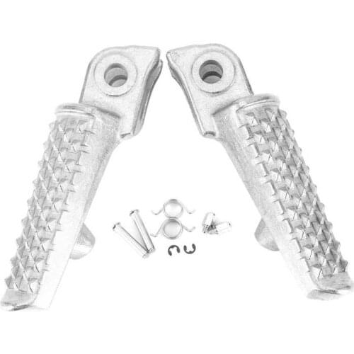 1 Pair Motorcycle Front Footrests Foot Pegs Fit for Honda CBR600RR/CBR1000RR 2004-2014/CB1000R 2008-2011